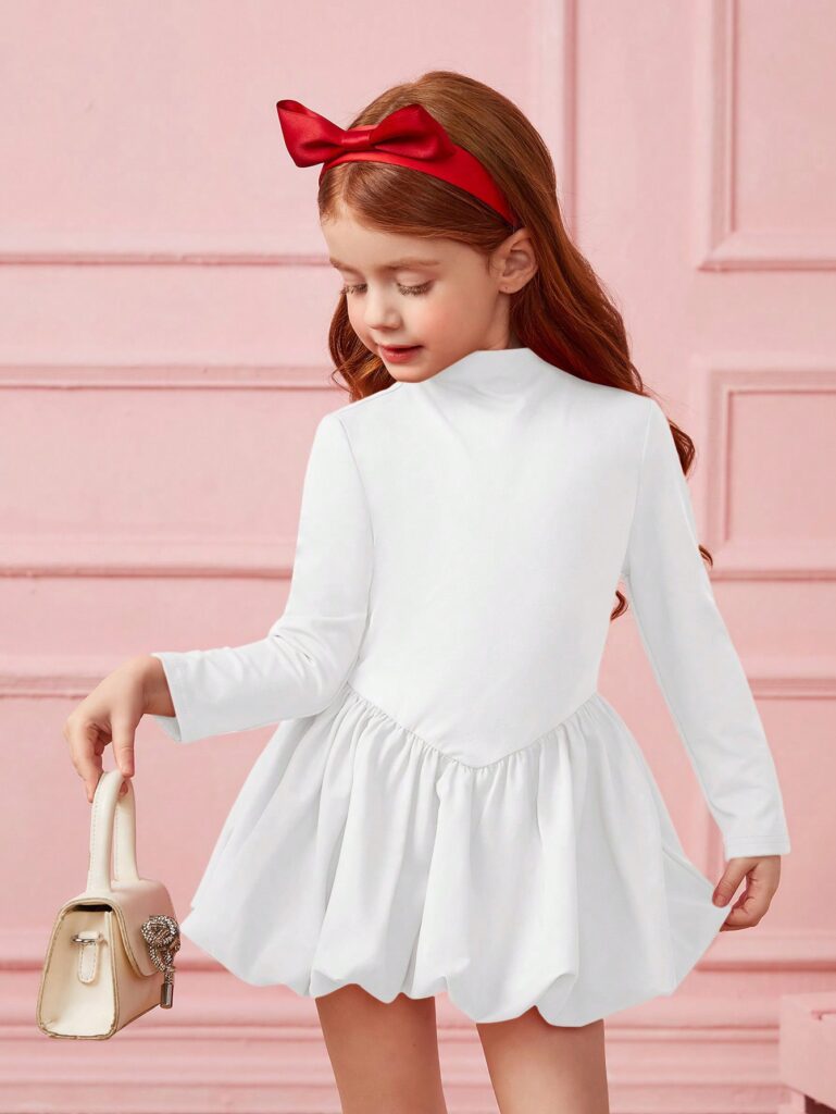 Vestido globo casual