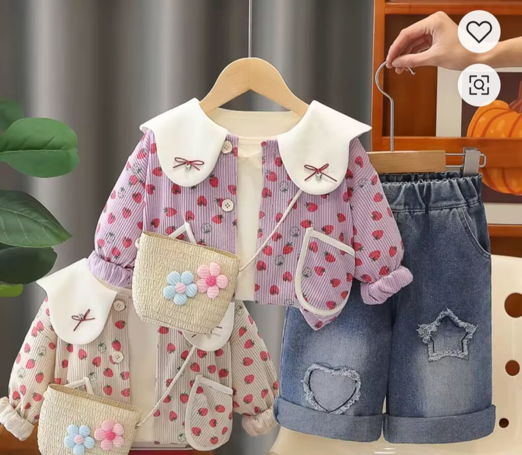 Conjunto Fresitas Chic & Jean