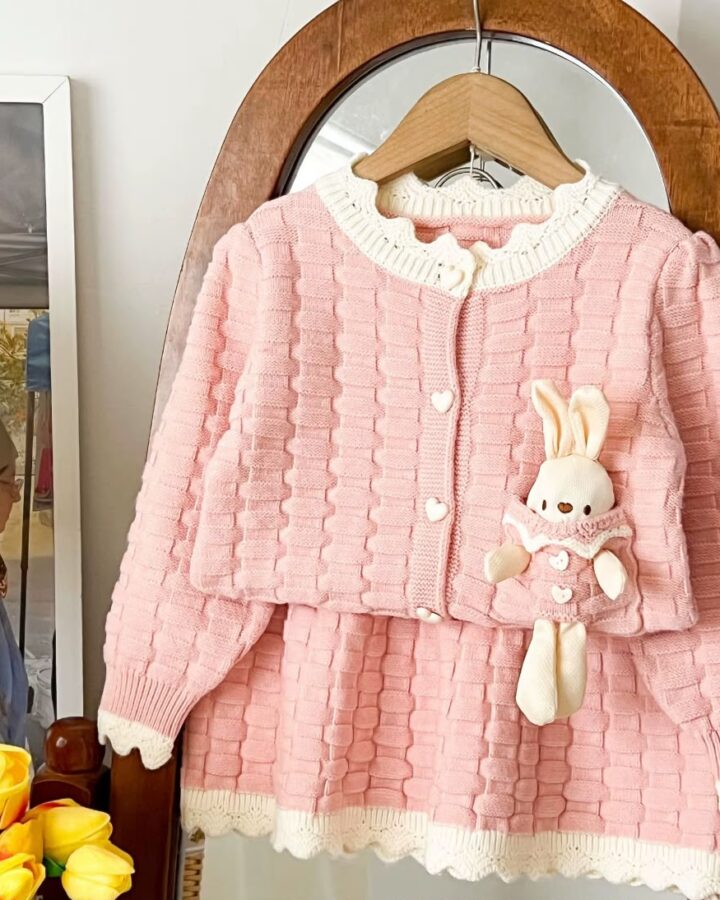 Set Tejido Conejito de Ensueño
