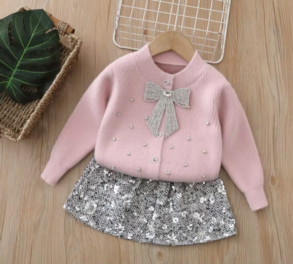Conjunto rosa glam