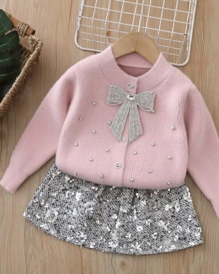 Conjunto rosa glam